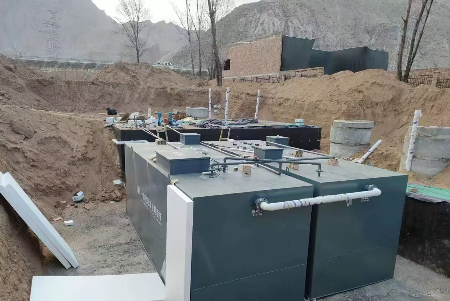 龙子湖一体化污水处理设备